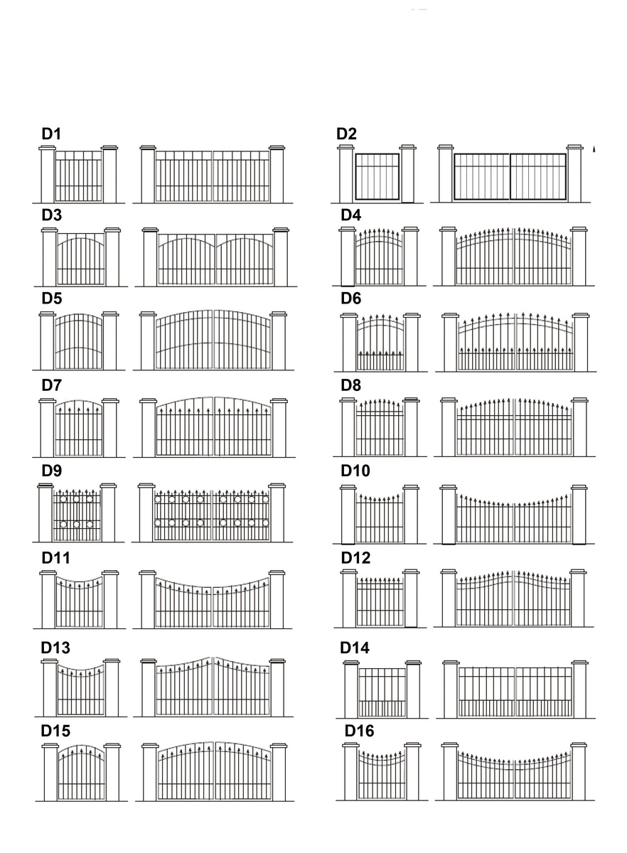 Gate Type Shape Gate Styles – Progates